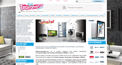 Desktop Screenshot of dzelectromenager.com